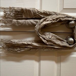 Beige scarf
